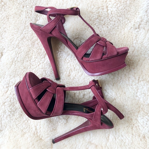 YSL Tribute Platform Sandals - Size35 - Picture 2 of 9